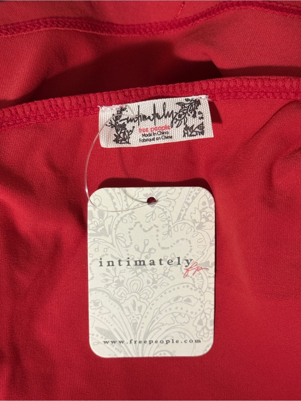 Free People Still There Halter Tank Top in Pomegranate - Picture 5 of 5